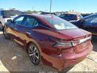 2021 Nissan Maxima Sv Xtronic Cvt Бордовый vin: 1N4AA6CVXMC501936