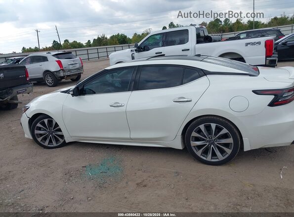 1N4AA6FV3PC503012 2023 NISSAN MAXIMA PLATINUM Белый Панорамный вид салона 360°