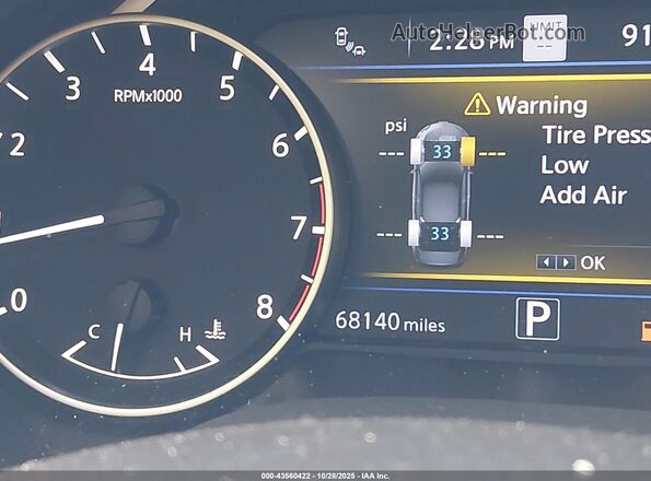 1N4AA6FV3PC503012 2023 NISSAN MAXIMA PLATINUM Белый 