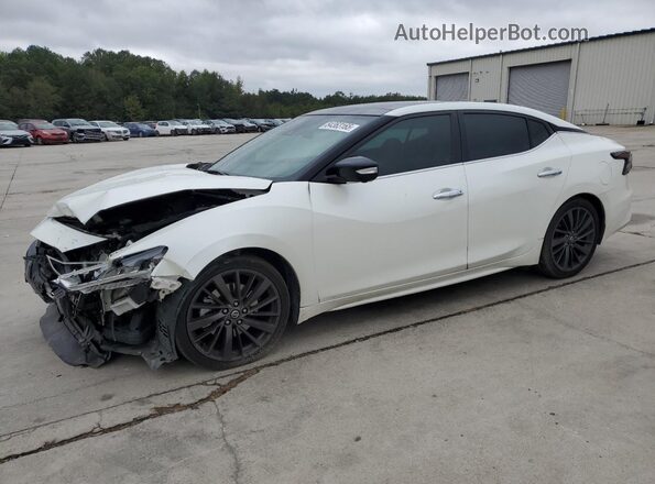 1N4AA6FV6LC382258 2020 NISSAN MAXIMA PLATINUM Белый Передняя левая четверть