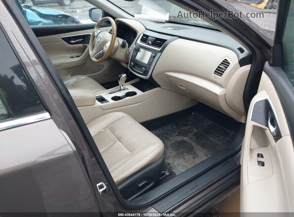 1N4AL3AP0GC220696 2016 NISSAN ALTIMA Brown Widok wnętrza z przodu