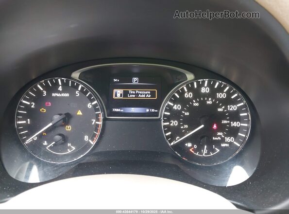 1N4AL3AP0GC220696 2016 NISSAN ALTIMA Brown Widok tylnych siedzeń