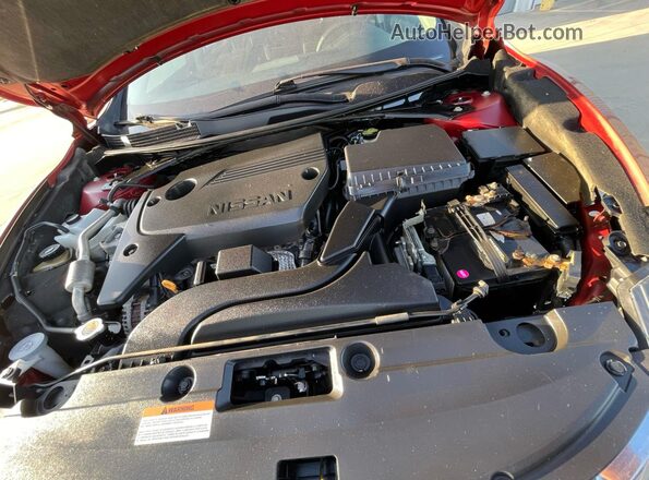 1N4AL3AP5GC135322 2016 NISSAN ALTIMA Red Dashboard view