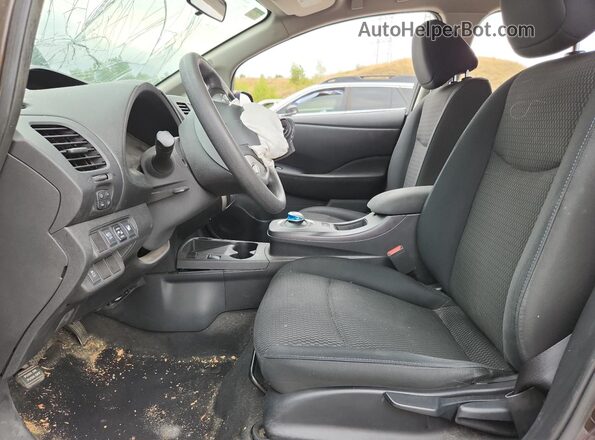 1N4AZ0CP2GC301516 2016 NISSAN LEAF Коричневый Вид салона спереди