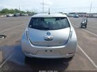2016 Nissan Leaf S Silver vin: 1N4AZ0CP2GC309504