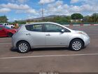 2016 Nissan Leaf S Silver vin: 1N4AZ0CP2GC309504