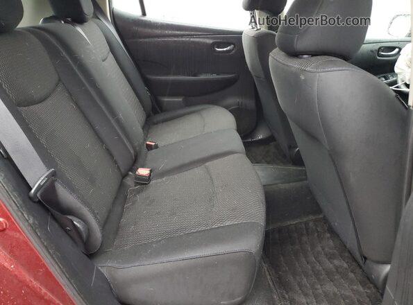 1N4AZ0CP6GC306427 2016 NISSAN LEAF Красный Вид задней части салона