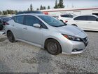 2022 Nissan Leaf S 40 Kwh Silver vin: 1N4AZ1BV2NC552264