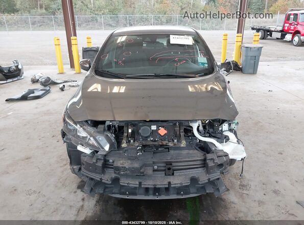 1N4AZ1BV2PC563302 2023 NISSAN LEAF Серый Вид задней части салона