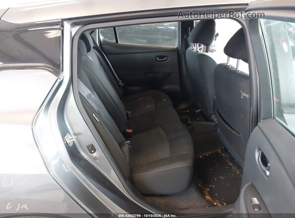 1N4AZ1BV2PC563302 2023 NISSAN LEAF Серый Вид наклейки с VIN-кодом