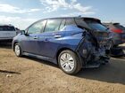 2025 Nissan Leaf S Синий vin: 1N4AZ1BV5SC565280