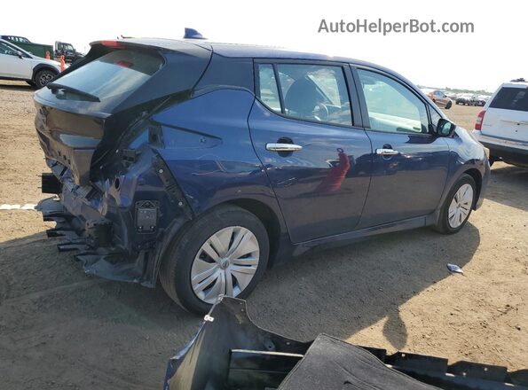 1N4AZ1BV5SC565280 2025 NISSAN LEAF Синий Задняя правая четверть