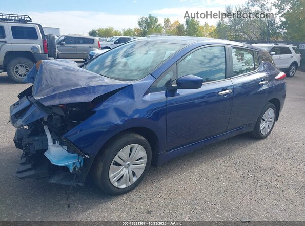 1N4AZ1BV9SC565489 2025 NISSAN LEAF Синий Панорамный вид салона 360°