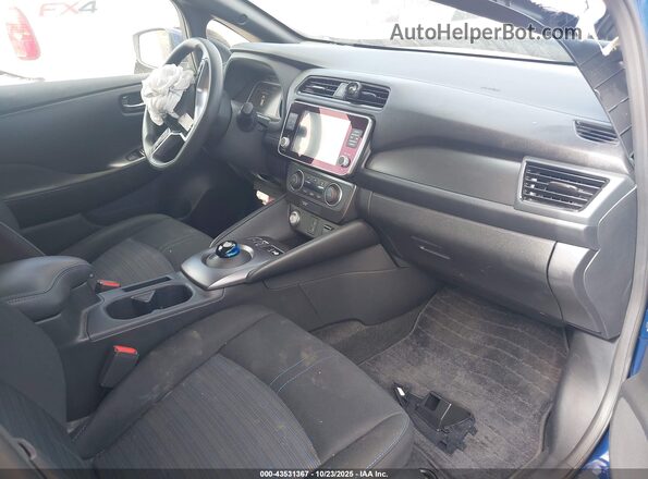 1N4AZ1BV9SC565489 2025 NISSAN LEAF Синий Вид салона спереди