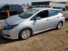 2018 Nissan Leaf S Silver vin: 1N4AZ1CP4JC301451