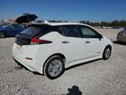 2018 Nissan Leaf S White vin: 1N4AZ1CP9JC307939