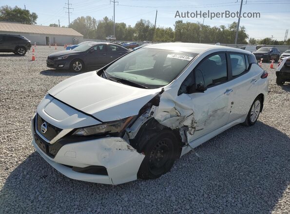 1N4AZ1CP9JC307939 2018 NISSAN LEAF White Front left