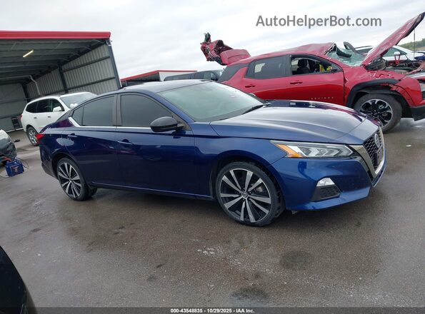 1N4BL4CV2MN313922 2021 NISSAN ALTIMA Blue Widok wnętrza z tyłu