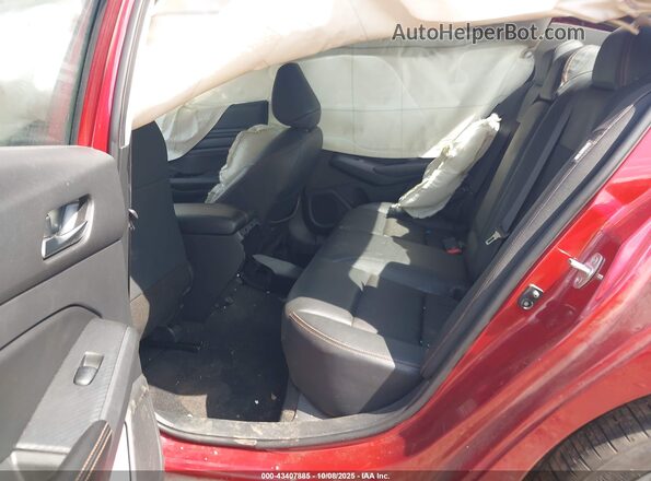 1N4BL4CV2NN362006 2022 NISSAN ALTIMA Red Vista de la etiqueta del VIN