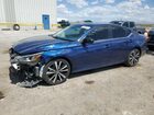 2021 Nissan Altima Sr Blue vin: 1N4BL4CV3MN370985