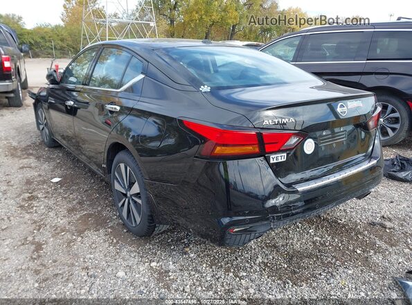 1N4BL4DV4LC228475 2020 NISSAN ALTIMA Черный Задняя левая четверть