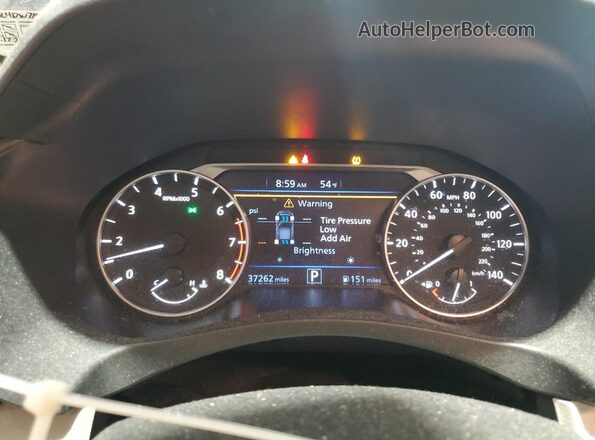 1N4BL4DW7MN391667 2021 NISSAN ALTIMA Синий Вид щитка приборов