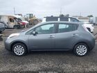 2017 Nissan Leaf S Серебряный vin: 1N4BZ0CP0HC303755