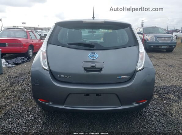 1N4BZ0CP0HC303755 2017 NISSAN LEAF Серебряный 