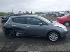 2017 Nissan Leaf S Серебряный vin: 1N4BZ0CP0HC303755