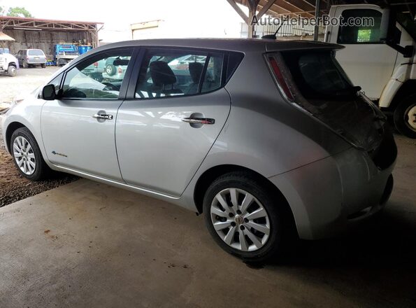 1N4BZ0CP0HC305795 2017 NISSAN LEAF Silver Rear left