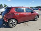2016 Nissan Leaf Sv Burgundy vin: 1N4BZ0CP2GC305957