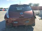 2016 Nissan Leaf Sv Burgundy vin: 1N4BZ0CP2GC305957
