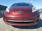 2016 Nissan Leaf Sv Burgundy vin: 1N4BZ0CP2GC305957
