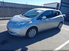 2017 Nissan Leaf S Серебряный vin: 1N4BZ0CP3HC302888