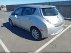 2017 Nissan Leaf S Серебряный vin: 1N4BZ0CP3HC302888