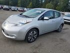 2016 Nissan Leaf Sv Silver vin: 1N4BZ0CP4GC313283