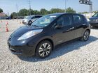2017 Nissan Leaf S Black vin: 1N4BZ0CP4HC308036