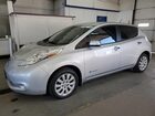 2017 Nissan Leaf S Silver vin: 1N4BZ0CP6HC309074