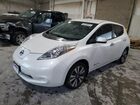 2017 Nissan Leaf S White vin: 1N4BZ0CP8HC302773