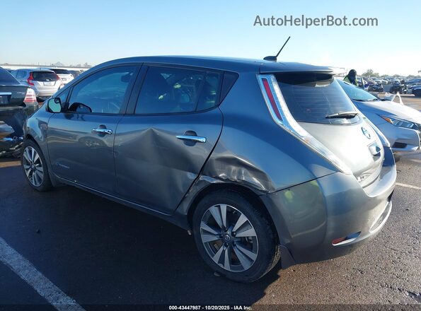 1N4BZ0CP9GC312016 2016 NISSAN LEAF Серый Задняя левая четверть