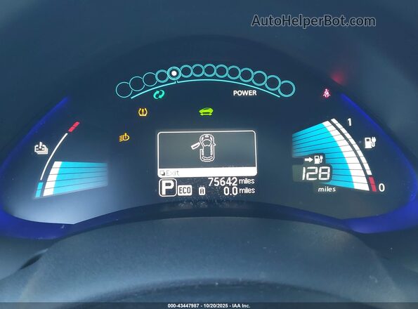 1N4BZ0CP9GC312016 2016 NISSAN LEAF Серый 