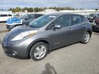 2017 Nissan Leaf S Gray vin: 1N4BZ0CP9HC300045