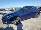 2020 Nissan Leaf Sv Plus Blue vin: 1N4BZ1CP1LC306954