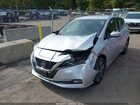 2020 Nissan Leaf Sl Plus 62 Kwh Silver vin: 1N4BZ1DP3LC307747