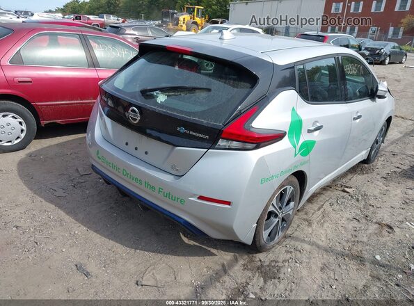 1N4BZ1DP3LC307747 2020 NISSAN LEAF Silver Tył prawy