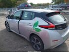 2020 Nissan Leaf Sl Plus 62 Kwh Silver vin: 1N4BZ1DP3LC307747