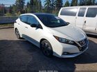 2020 Nissan Leaf Sl Plus 62 Kwh White vin: 1N4BZ1DP8LC301703