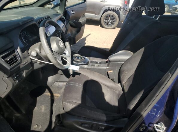 1N4CZ1CV4RC556670 2024 NISSAN LEAF Blue Widok wnętrza z przodu