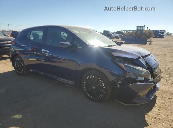 1N4CZ1CV4RC556670 2024 NISSAN LEAF Blue Przód prawy