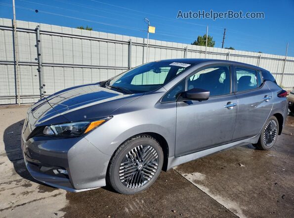 1N4CZ1CV5SC567022 2025 NISSAN LEAF Серый Передняя левая четверть